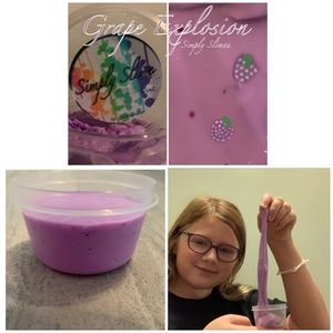 Grape Explosion Slime 3 oz